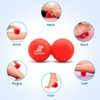 Beenax Peanut Massage Ball - Double Lacrosse Ball - Perfect