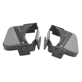 Mipcase Durable Bike Rear Seat Pedals Lightweight Footrests for Cycling Parts Easy to Install Bicycle Pedal Footrest Protecting Feet from Wheel Contact Suitable for Rear Bike