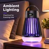 USB Rechargeable Electric Mosquito Lamp for Indoor & Outdoor Use