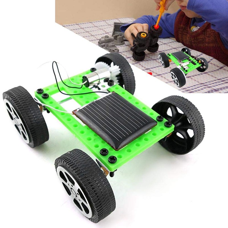 Solar Power Car, Electric Car, Experiment Kit, Free Research, Small,