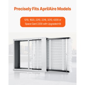 VEVOR 20x25x4 Furnace Air Filter, MERV 11 Pleated HVAC AC Replacement, Electrostatic 12-Month Air Cleaner, 4-Pack (Actual Size: 20.47x25.20x3.98 in), for Improving Home Indoor Quality