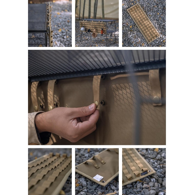 Camping Moon (キャンピングムーン) Camp Table Field Rack Loop Tactical Sheet