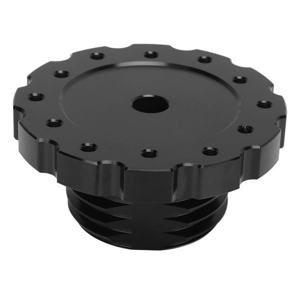 Keenso Car Steering Wheel Hub, Steering Wheel Adapter Black Precise