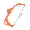Timunr 2 Serrated Claw Hook,Log Lifting Tongs, Heavy Duty Grapple
