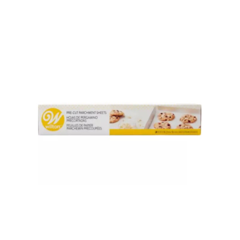 Wilton pack of 3 Wilton Pre-Cut Non-Stick Parchment Sheets 24