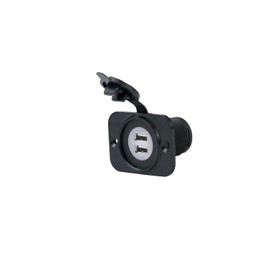 Marinco 12VDUSB Dual USB Charger Receptacle 12-24V