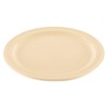 GET DP-509-T Melamine Round Dinner Plates, 9", Tan (Set of