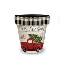 Briarwood Lane Merry Christmas Pickup Truck Small Planter