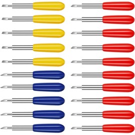 Zalizr 40 PCS Replacement Blades for Cricut Explore Air 2 - Cut Vinyl and Fabric with 20P 45°, 10P 30°, and 10P 60° Blades