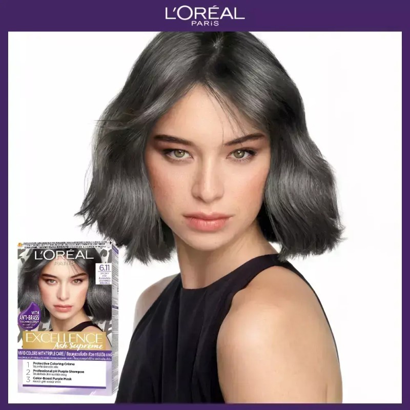 L'Oréal Paris 로레알파리 엑셀랑스 애쉬 슈프림 염모제 2개 + 랜덤