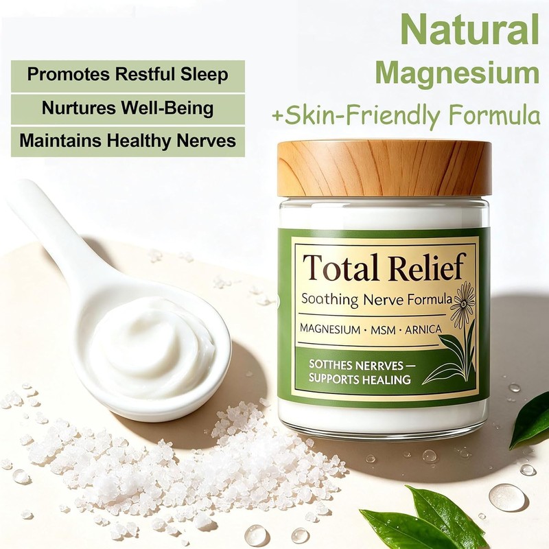 2026 New 2 Jars 𝐌𝐚𝐠𝐧𝐞𝐬𝐢𝐮𝐦 𝐂𝐫𝐞𝐚𝐦, 𝐓𝐨𝐭𝐚𝐥 𝐑𝐞𝐥𝐢𝐞𝐟 𝐒𝐨𝐨𝐭𝐡𝐢𝐧𝐠 𝐍𝐞𝐫𝐯𝐞