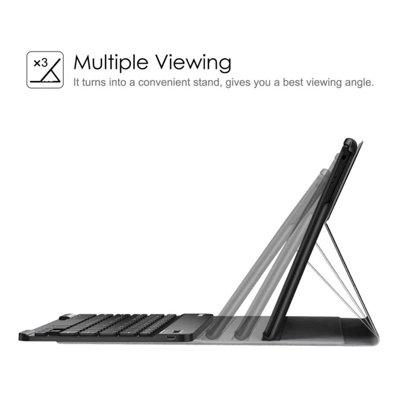 Generic Funda Teclado Iluminado Mouse Para Lenovo Tab P11 (tb-j606f)