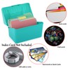 BTSKY 1 Pack 4 x 6 inch Index Card Box