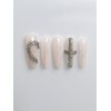 Rossi handmade nail tips - Coffin Ballet / 로시 수제네일팁