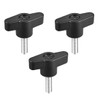 sourcing map Set of 3 Star Screws, Star Head, Star