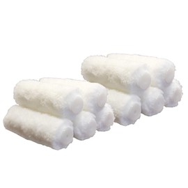 Jumbo 7"x 3/4" Nap Win Paint Lint Free high Density Knitted Polyester Fabric Jumbo Roller Covers (10 Pack)