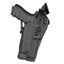 Safariland 6360RDS Level Three Retention Duty Holster, Red Dot Sight Compatible, STX Plain Black, Left Hand, Fits: MP2.0 9 CORE Surefire X300U