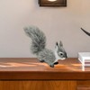 Hehglng Grey 30cm Simulation Plush Squirrel Squirrel Stuffed Animals Plush