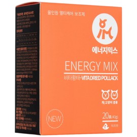 I&G Medix Pet Energy Mix Nutritional Supplement, 40g, Comprehensive Nutrient, 1 Piece / 아이앤지메딕스 반려동물 에너지믹스 영양제, 40g, 종합영양제, 1개
