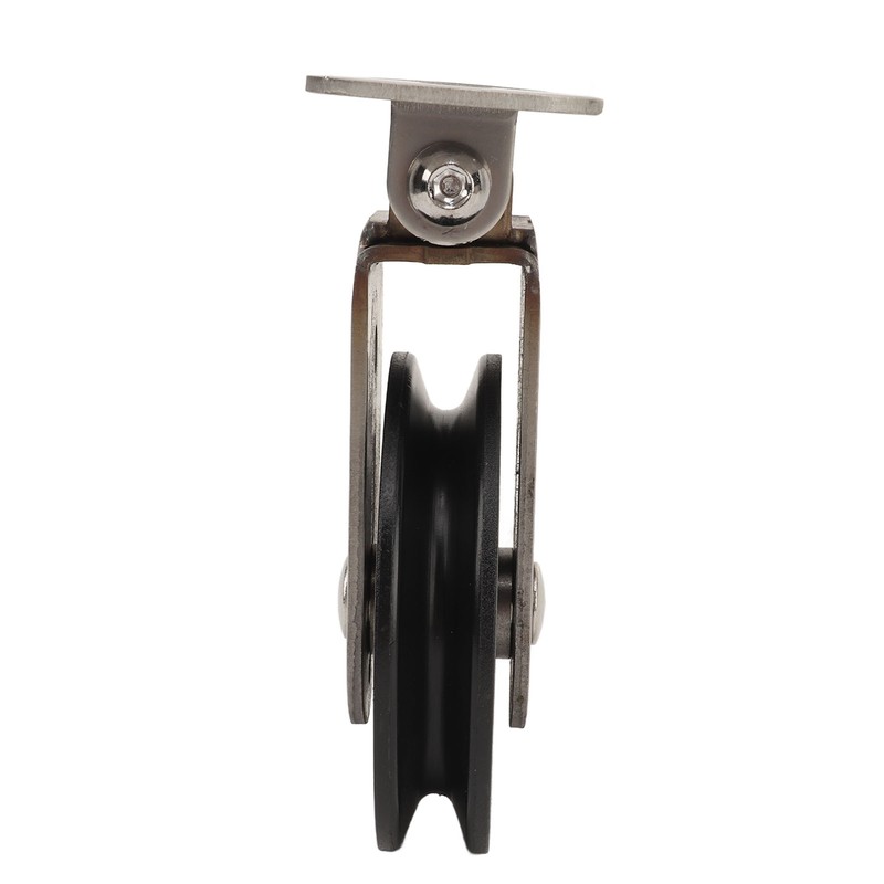 Pulley Wheel Bidirectional Rust Proof Silent Rotation Traction Wheel for