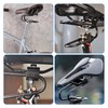 Delamiya Shock Absorbing Seat Spring, Bicycle Seat Post Damper, Seat