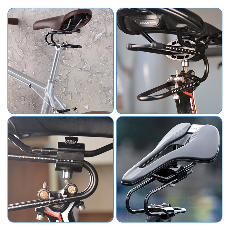 Delamiya Shock Absorbing Seat Spring, Bicycle Seat Post Damper, Seat