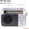 Retekess TR604 AM FM Radio Portable Transistor Analog Radio with
