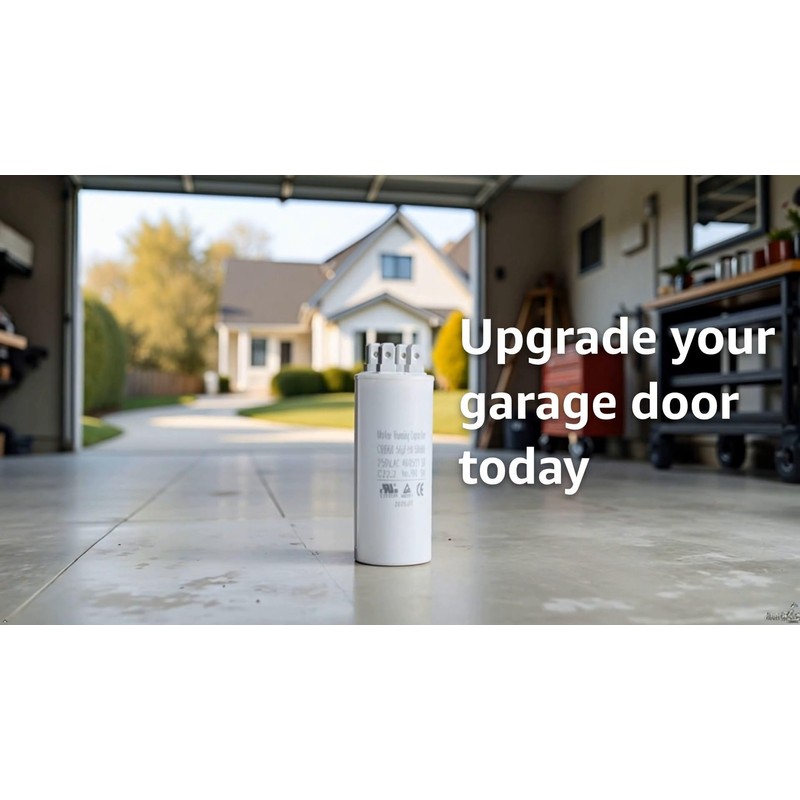 BlueNatHxRPR 56 MFD Garage Door Opener Capacitor Compatible for 1/2