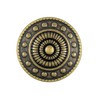 10 botones de vástago de metal para rueda. 23 mm