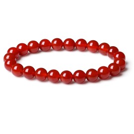 Gemstone Bracelets for Women Crystal Bracelet Carnelian Bracelet Natural Stone Bracelet Butterfly Charm Bracelet Stone Beaded Bracelet Trendy Jewelry Gift for Women