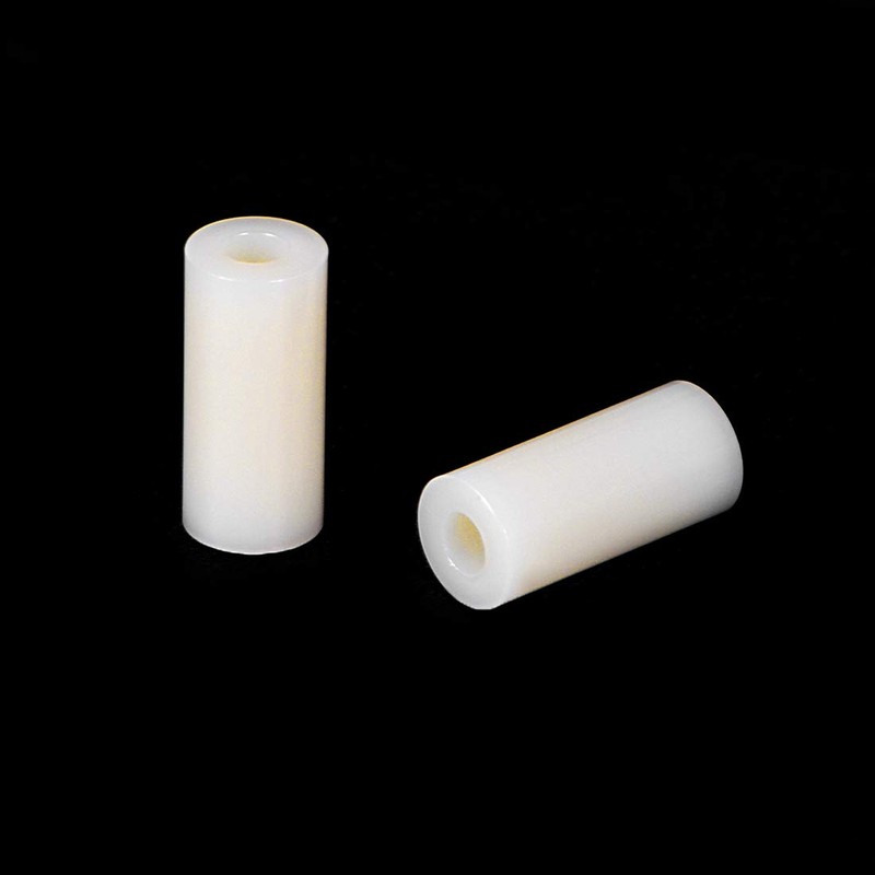 sourcing map ABS Round Insulation Column Standoff Support Spacer 7