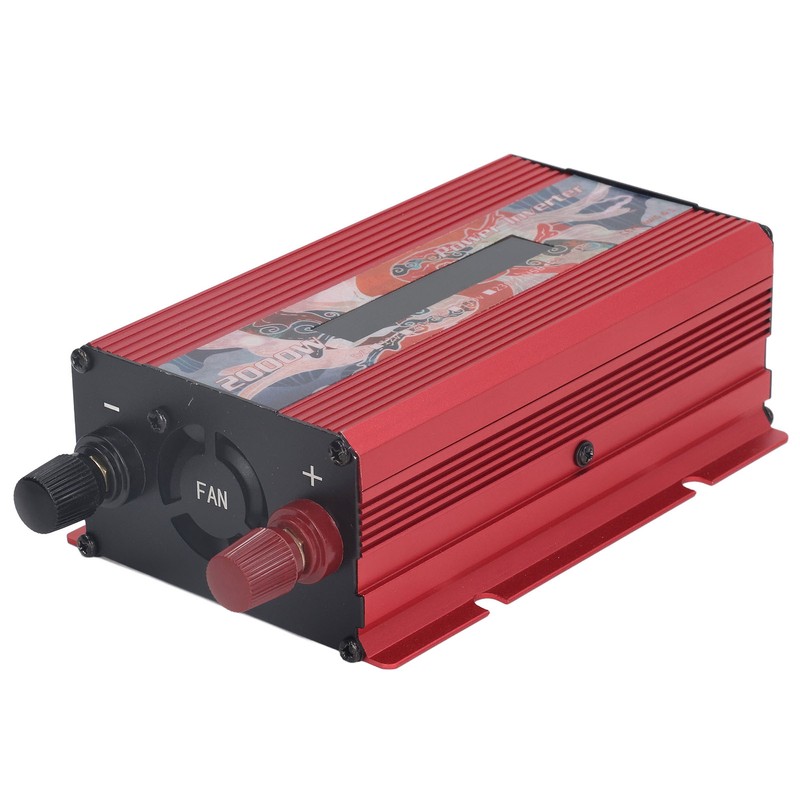 Car Power Inverter DC to AC Fast Heat Dissipation LCD