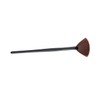 Gatuida Single Fan Makeup Brush with Black Wooden Handle and