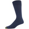 Gold Toe Calcetines Stanton Crew para hombre, varios pares, Chambray/Denim