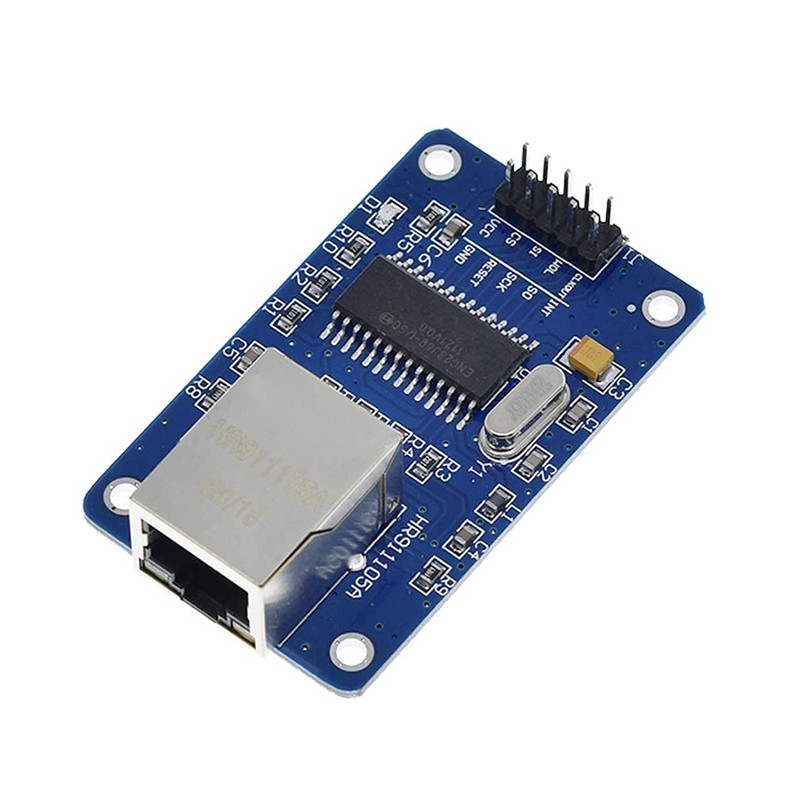 Hailege ENC28J60 ENC28J60-I/SO HR911105A Ethernet LAN Network Module SPI Interface