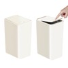 TIPGO Bathroom Trash Can with Lid, 10 Liter/ 2.6 Gallon