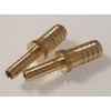 Set of 2 Brass Hose Connectors: Versatile Hose Connector and