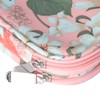 Storage Bag Waterproof Oxford Cloth Pink Lily Portable Household Daily