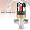 Solid Brass Thermostatic Mixer Valve Thermostatic Control for Water Temperature