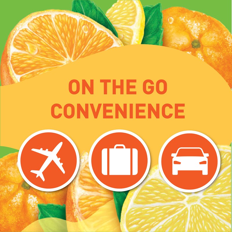 Tampico Singles To Go Drink Mix Packets, Citrus Punch, 6-Count