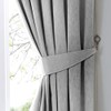 Fusion - Dijon - Pair of Curtain Tiebacks, Silver