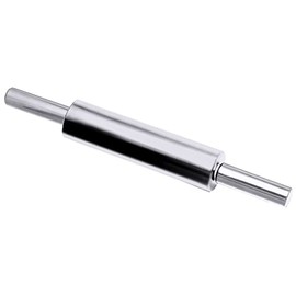 Contacto Stainless Steel 18/10 Rolling Pin with Rigid Handles