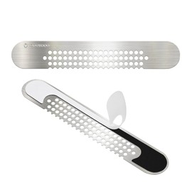 25PCS 304 Stainless Steel More Durable Window Weep Hole Screen Patch Drain Quickly PET Self Adhesive More Sticky & Waterproof (2.36in*0.39in(6cm*1cm))