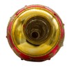 Kurt Adler Bellissimo Glass Red and Gold Finial Treetop
