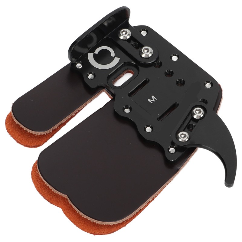 Archery Finger Guard Adjustable Finger Guard Black Protective Gear for