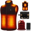 Pordrick Heated Vest for Men and Women With 20000mAh Battery