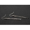 Miniblings Clarinet Music Instrument Black Metal Thin – Original Fashion