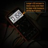 Thsinde Digital Multimeter Orange 10 Functions With Ncv Voltage Alert