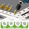 Bestgle 3 Pcs PPR Lifting Step Drill Bits, 1/4" Hex