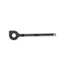 rena germany® Cooking Spoon 30.5 cm Hanging Plastic Black Made